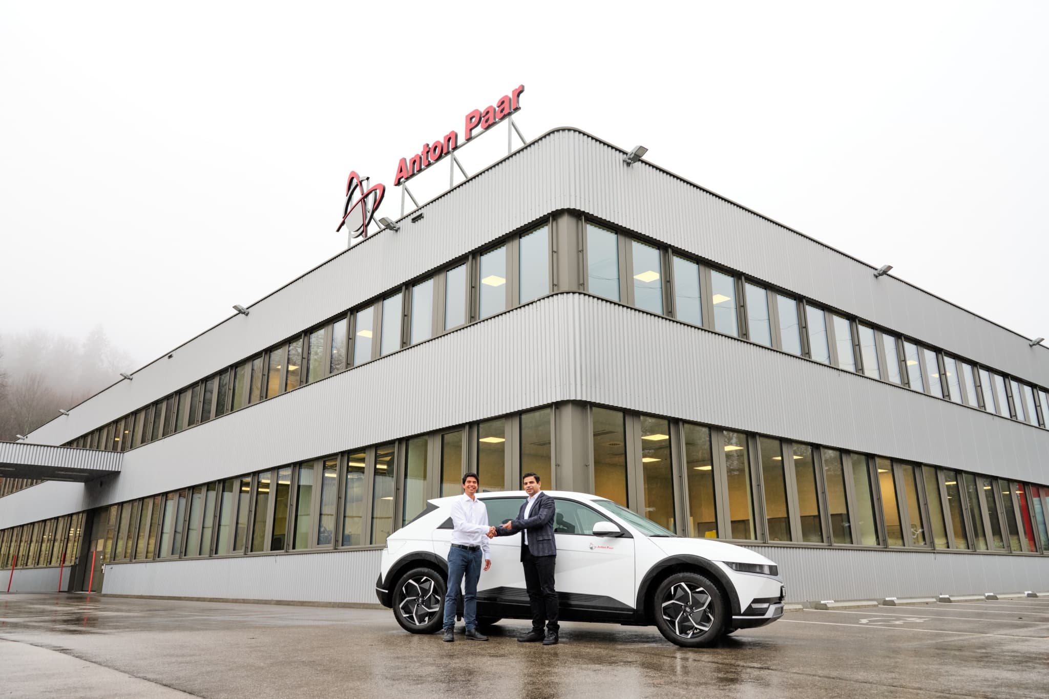 Kristian Dill Photographe Anton Paar Voiture Electrique Hyundai Ioniq5