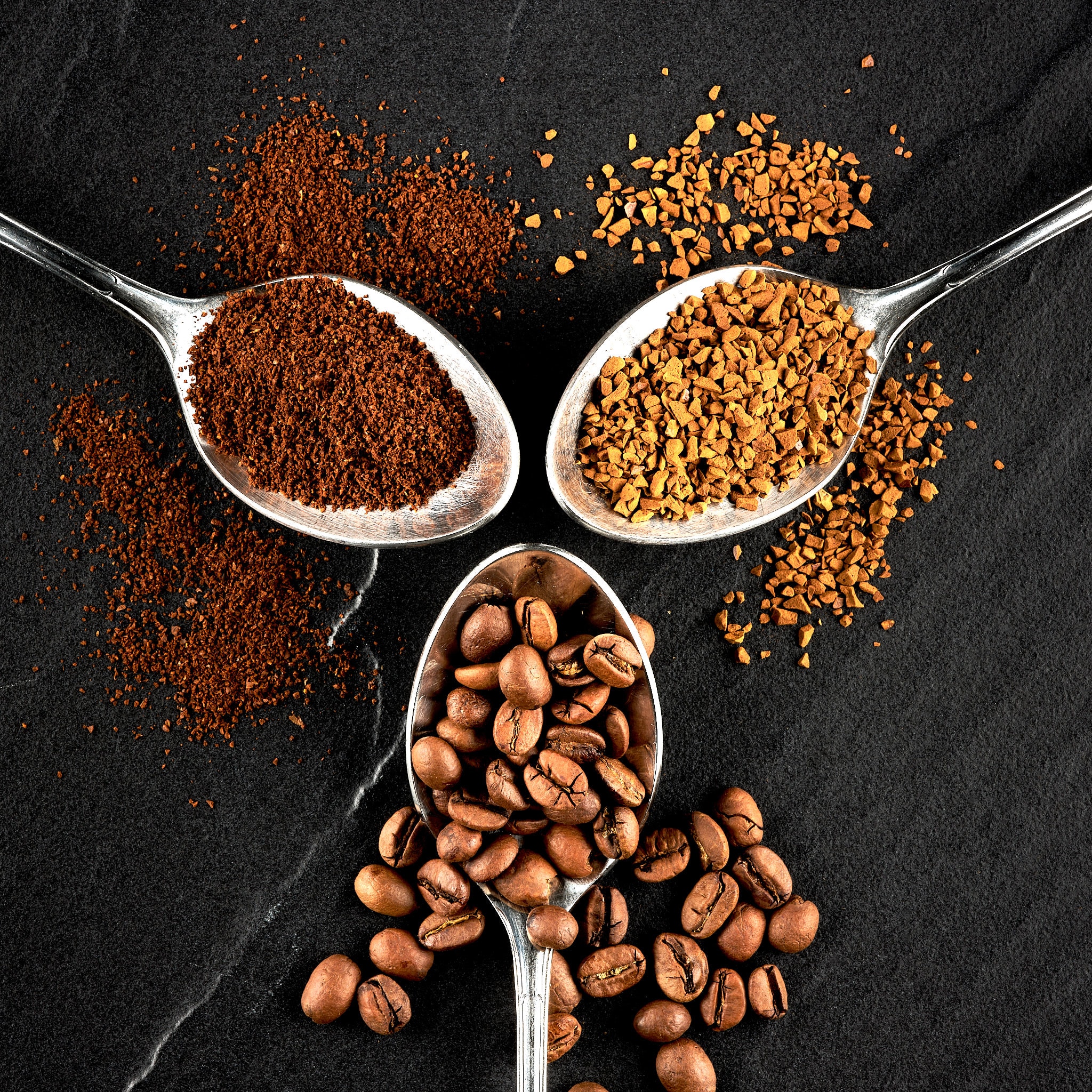 Kristian Dill Photographe Cafe Soluble Grain Moulu Cuillere