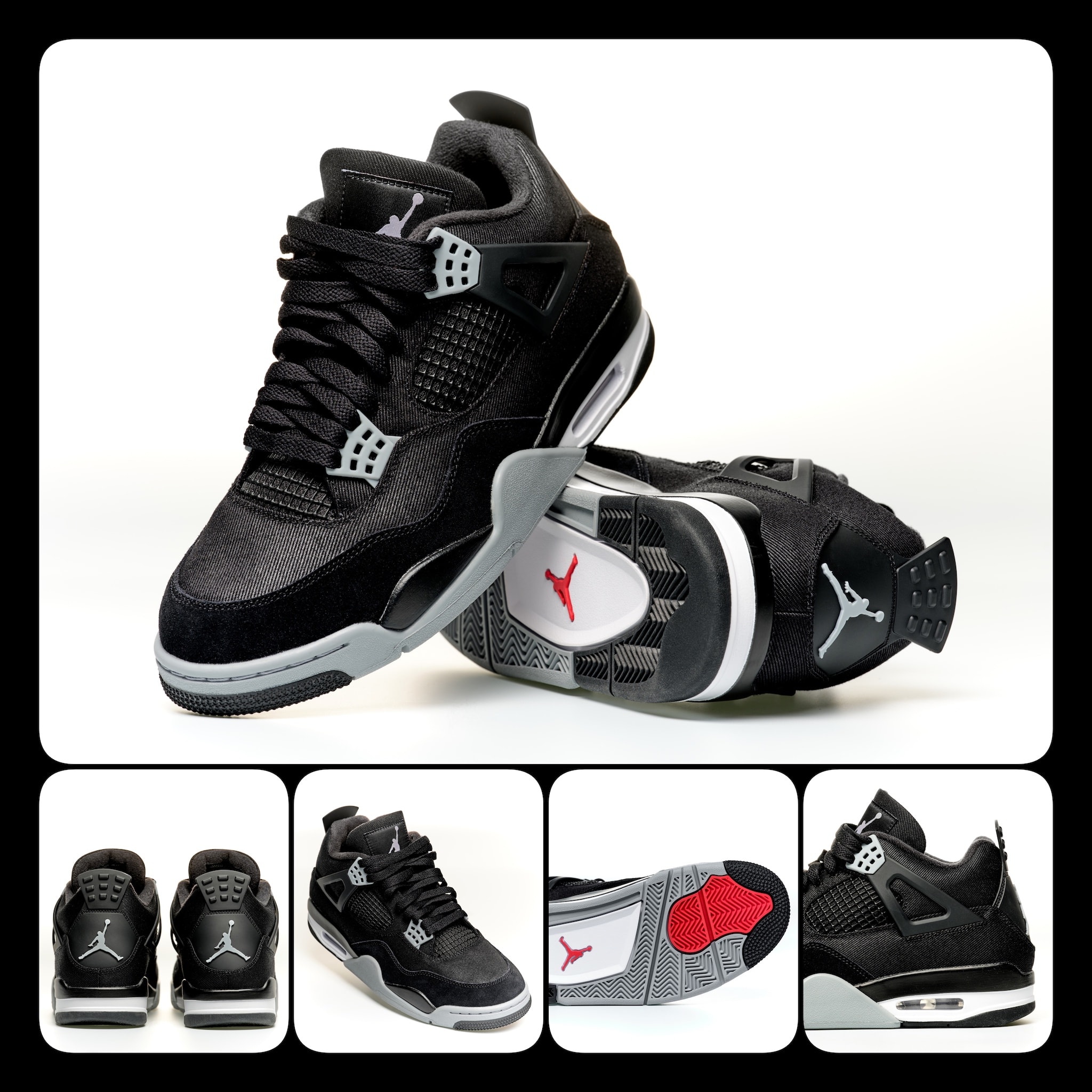 Kristian Dill Photographe Packshot Nike Air Jordan Black Noir
