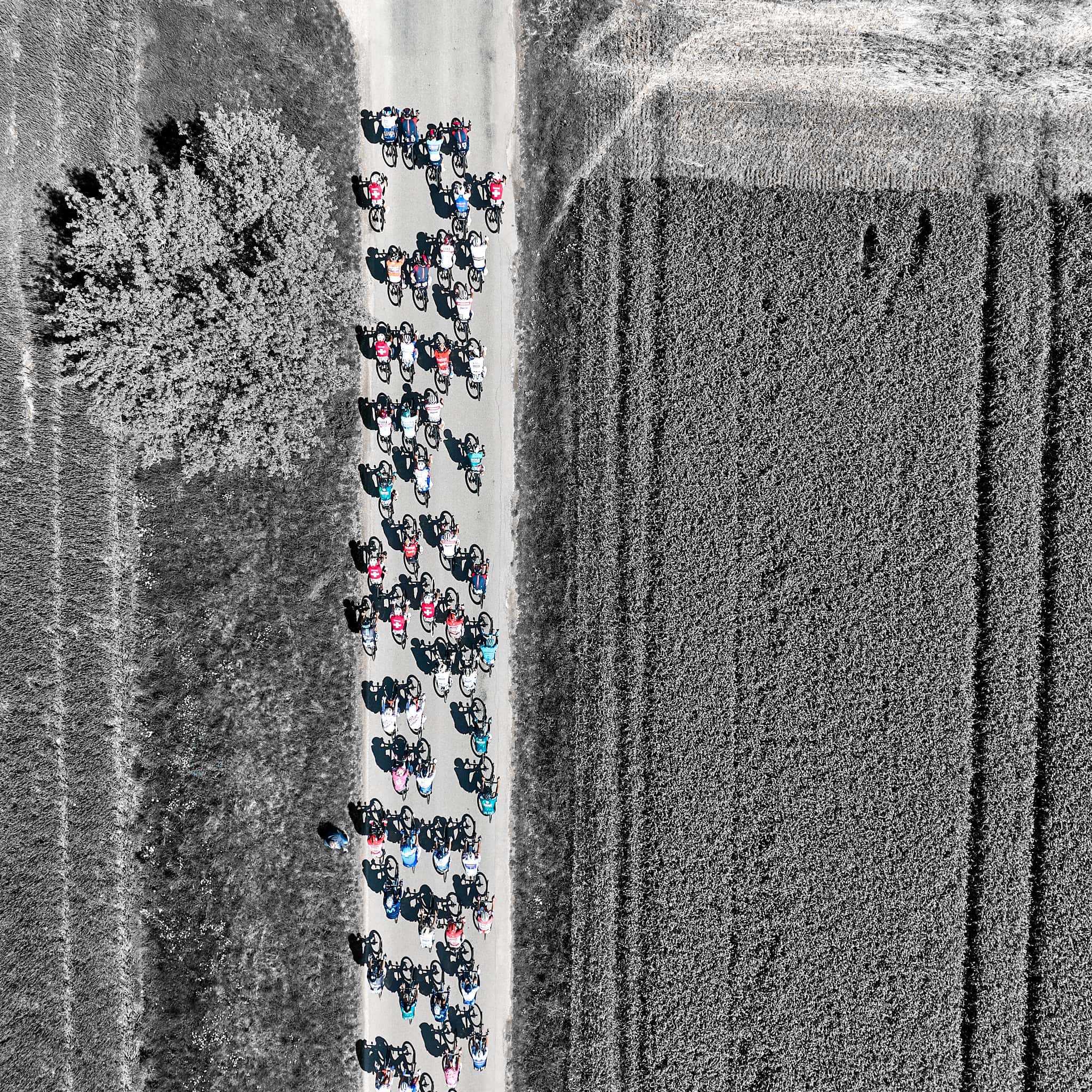 Kristian Dill Photographe Velo Cyclisme Tour Romandie Drone