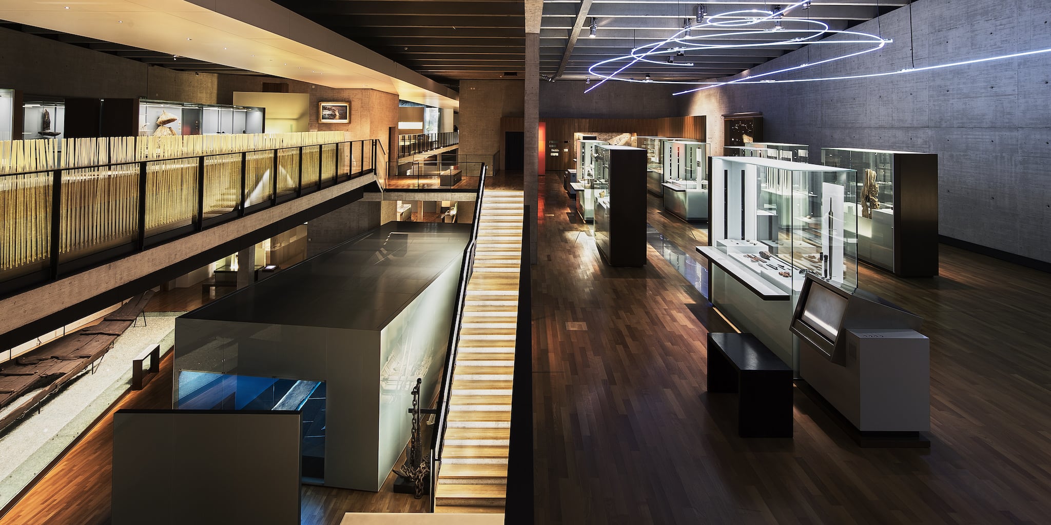 Kristian Dill Photographe Musee Latenium Neuchatel Archeologie Salle Vue Globale