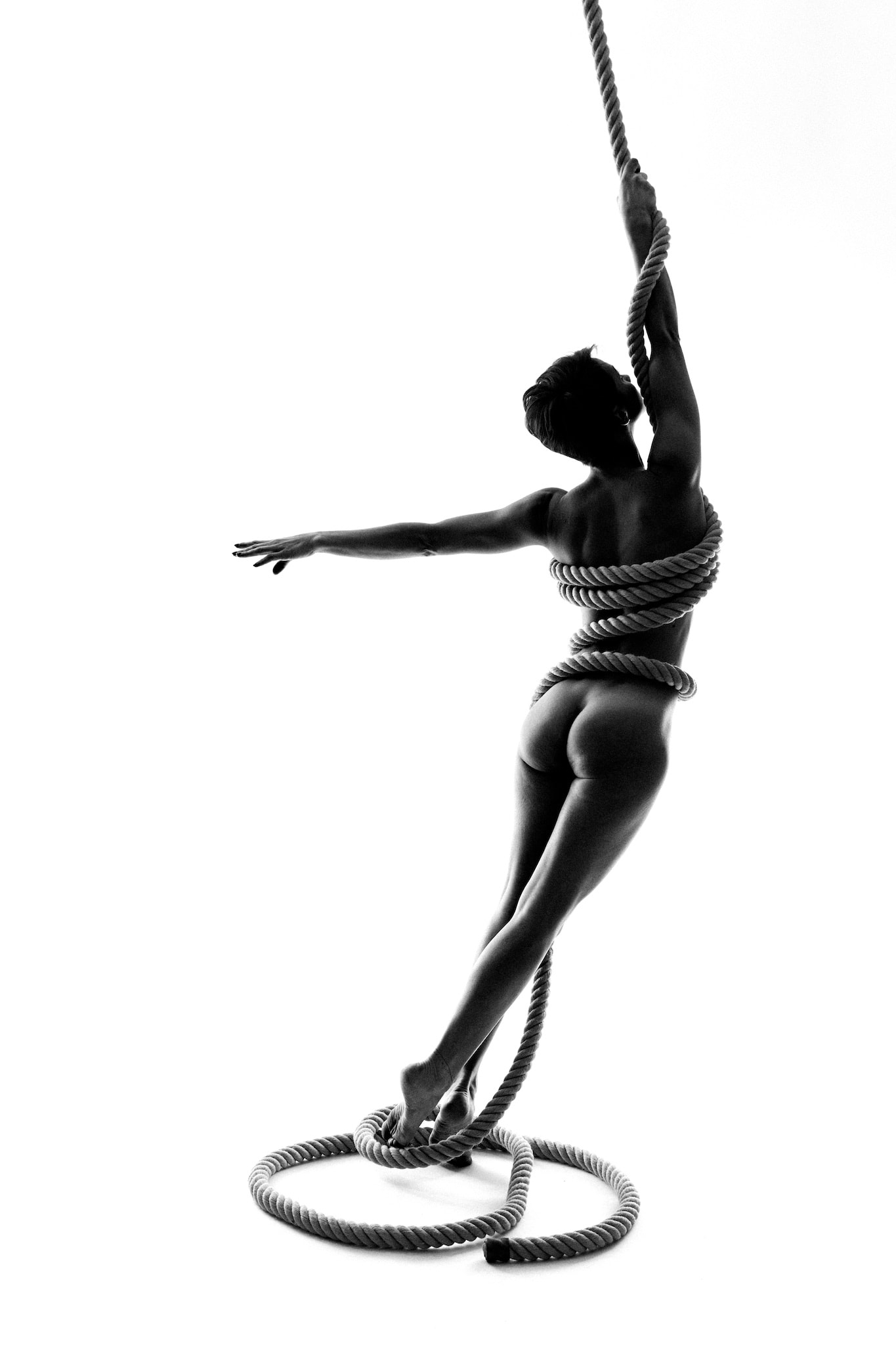 Kristian Dill Photographe Body Nu Corde Gymnastique