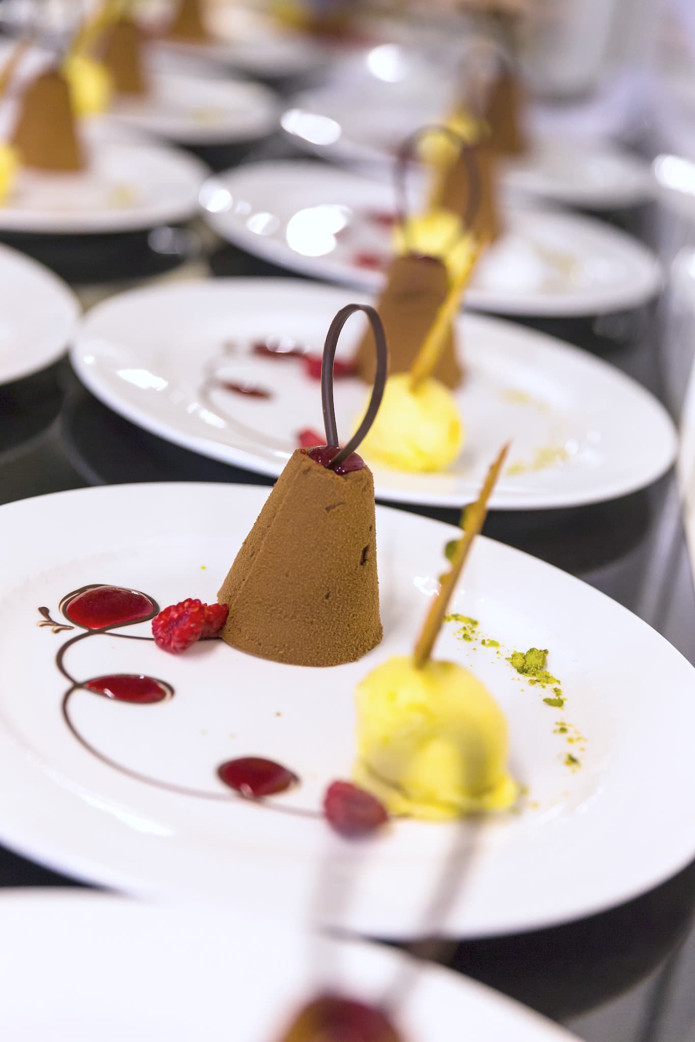 Kristian Dill Photographe Culinaire Gastronomie Dessert Chocolat Glace Restaurant Vevey