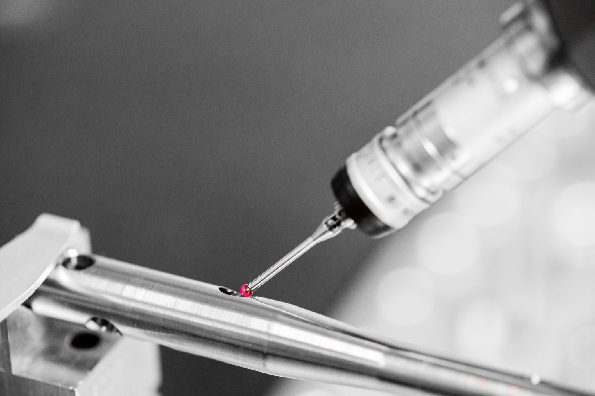Kristian Dill Photographe Industriel Machine Mesure Metrologie Controle Palpeur Pointe Rubis