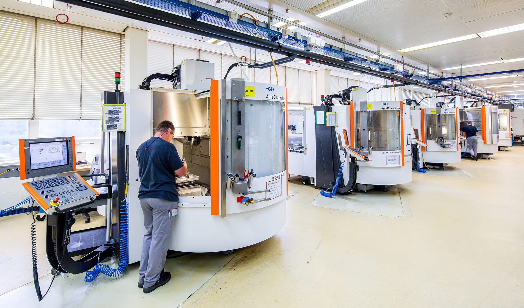 Kristian Dill Photographe Industriel Machine Usinage CNC Mikron