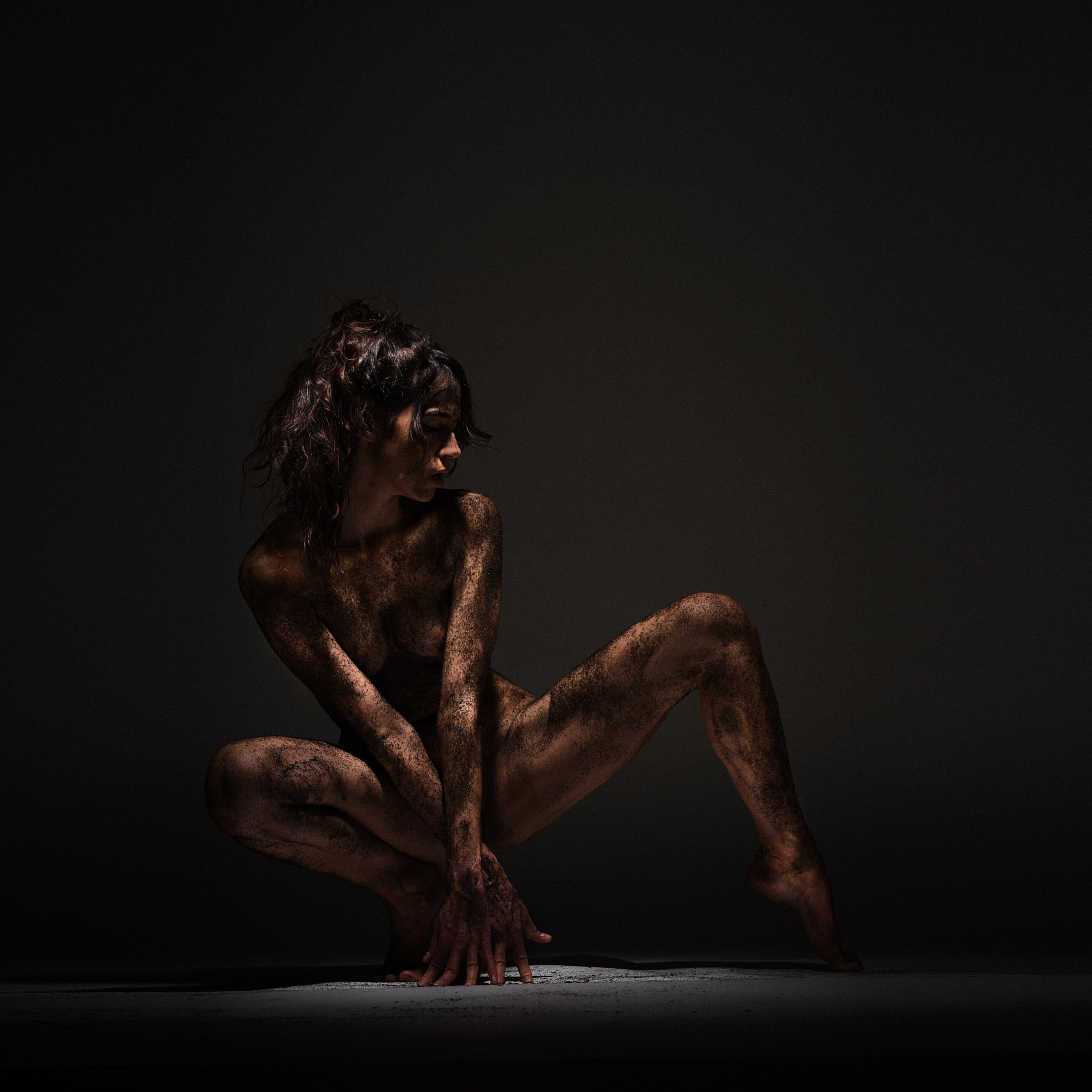 Kristian Dill Photographe Nu Terre Studio LowKey Clair Obscur