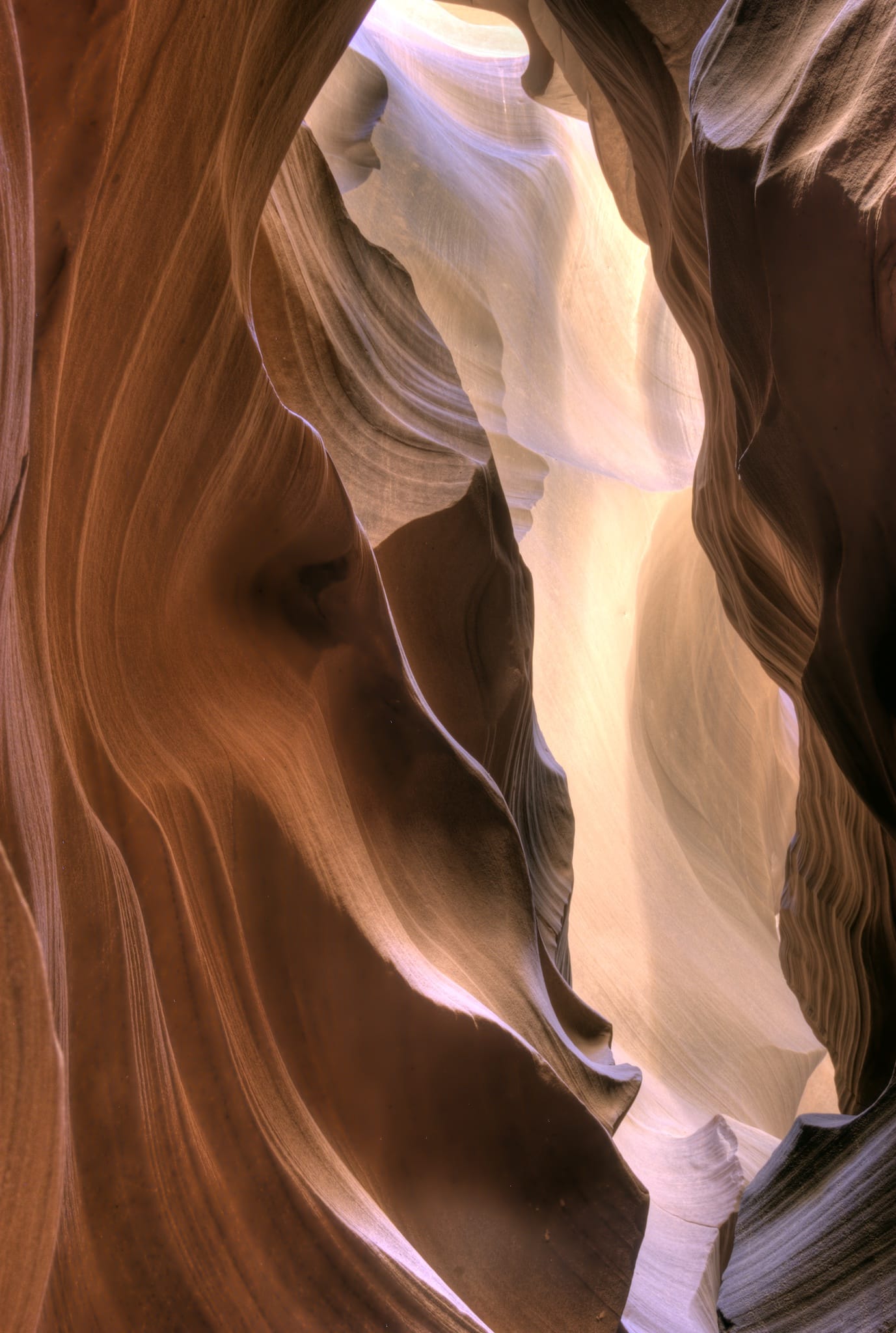 Kristian Dill Photographe Paysage USA Arizona Antelope Slot Canyon Roche Vague Rose Ocre Rouge Orange