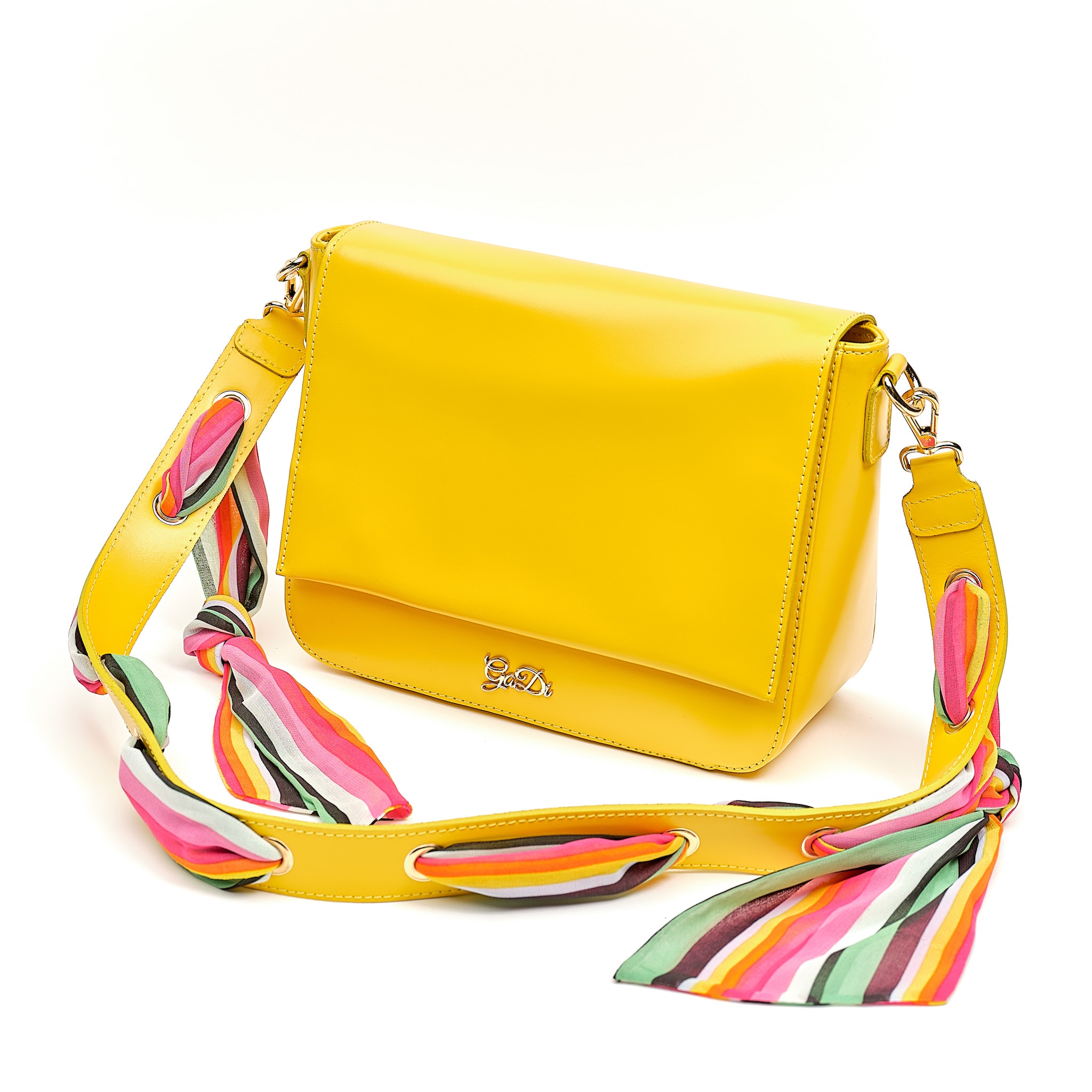 Kristian Dill Photographe Produit Sac Main Bandouliere Jaune